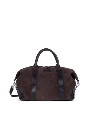 Foto van product Howard London Weekendtas 'Weekend Bag Steven Suede Chocolate Brown' bruin