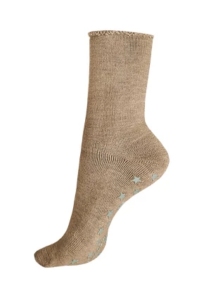 Foto van product Hudson Sokken 'Homepads' donkerbeige