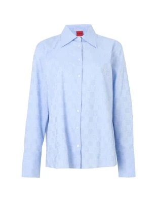 Foto van product HUGO Blouse 'Erselia' lichtblauw