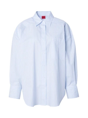 Foto van product HUGO Blouse 'Eustyna' lichtblauw / wit
