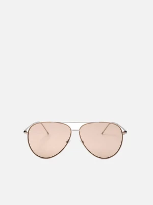 Foto van product HUGO BOSS Zonnebril 'Hugo Boss BOSS 1461 / S Palladium beige / 11 / 140 Women Sunglasses' zilver