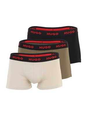 Foto van product HUGO Boxershorts lichtbeige / rood / zwart