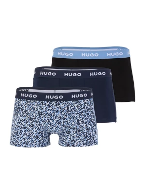 Foto van product HUGO Boxershorts navy / lichtblauw / zwart / wit