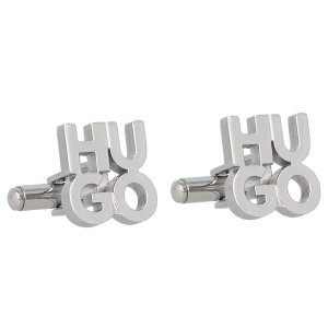 Foto van product HUGO Manchetknopen 'E-Stacked' zilver