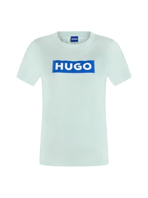 Foto van product HUGO Shirt 'Classic' blauw / mintgroen / wit