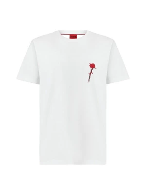 Foto van product HUGO Shirt 'Diflow' rood / zwart / wit