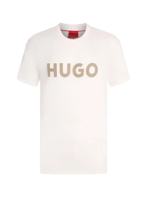 Foto van product HUGO Shirt 'Dulivio' donkerbeige / wit