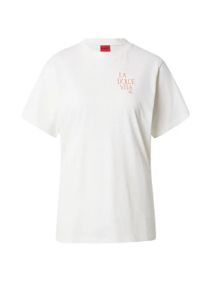 Foto van product HUGO Shirt nachtblauw / lichtgrijs / lichtrood / wit