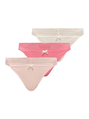 Foto van product HUGO String crème / pink / rosa