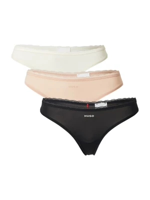 Foto van product HUGO String ecru / zwart / wit