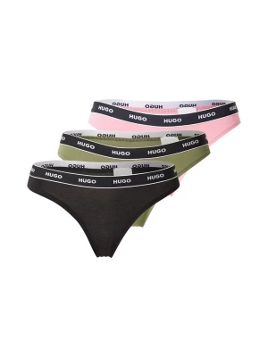Foto van product HUGO String olijfgroen / rosa / zwart / wit