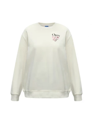 Foto van product HUGO Sweatshirt 'Classic' chocoladebruin / rosa / zwart / natuurwit