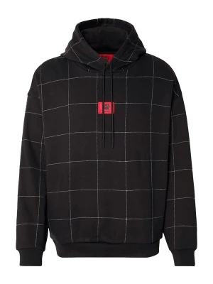 Foto van product HUGO Sweatshirt 'Dally' vuurrood / zwart / wit