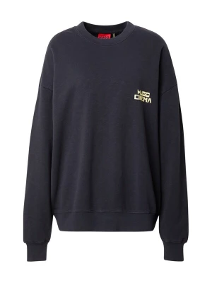 Foto van product HUGO Sweatshirt 'Dargentix' navy / lichtgeel / zwart / offwhite