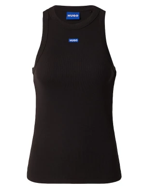 Foto van product HUGO Top azuur / zwart / wit
