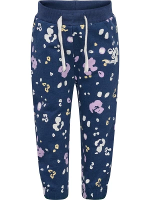 Foto van product Hummel Broek navy / pasteelgeel / lichtlila / wit