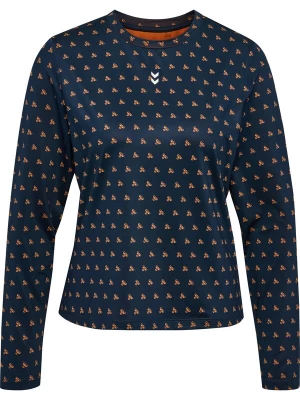 Foto van product Hummel Functioneel shirt donkerblauw / lichtbruin