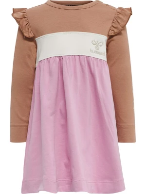 Foto van product Hummel Jurk 'Jamila' bruin / pink / wit
