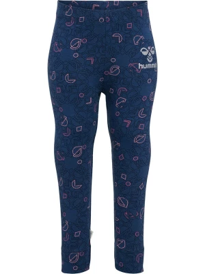 Foto van product Hummel Leggings 'FIA' enziaan / pink / zwart / wit