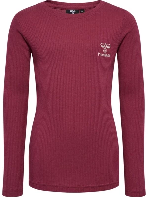 Foto van product Hummel Shirt beige / bordeaux / robijnrood
