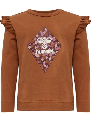 Foto van product Hummel Shirt 'Cilja' lichtbruin / bessen / oudroze / wit