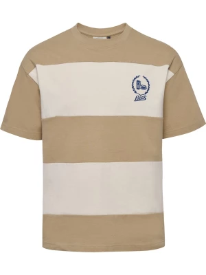 Foto van product Hummel Shirt crème / camel / saffier