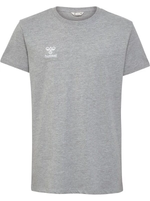 Foto van product Hummel Shirt 'Go 2.0' grijs gemêleerd / wit
