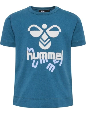 Foto van product Hummel Shirt lichtblauw / petrol / offwhite
