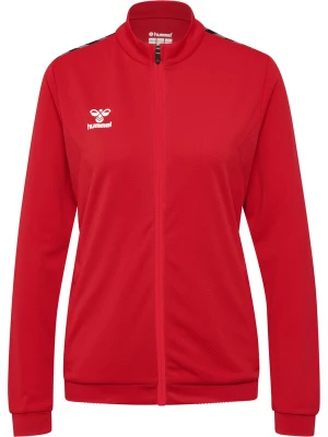 Foto van product Hummel Sportief sweatvest 'Authentic' donkerrood / wit