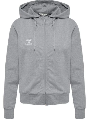 Foto van product Hummel Sportief sweatvest 'Go 2.0' stone grey / wit
