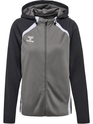 Foto van product Hummel Sportief sweatvest 'LEAD 2.0' grijs / zwart / wit