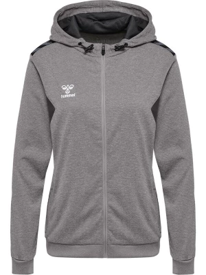 Foto van product Hummel Sportief sweatvest stone grey / gemengde kleuren / wit