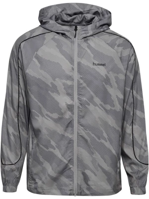 Foto van product Hummel Sportjas 'AOP' grijs / zwart