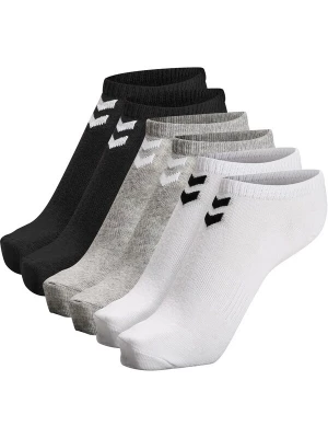 Foto van product Hummel Sportsokken 'CHEVRON' grijs gemêleerd / zwart / wit