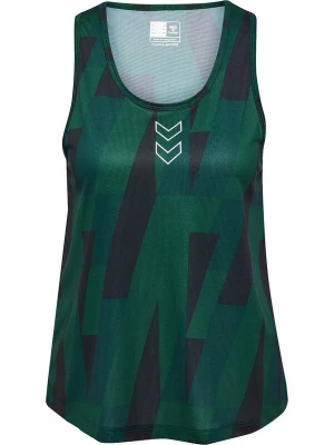 Foto van product Hummel Sporttop 'COURT AOP' groen gemêleerd