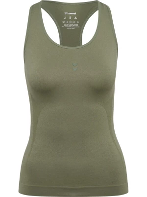 Foto van product Hummel Sporttop 'FLOW' olijfgroen
