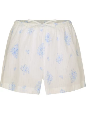 Foto van product Hunkemöller Korte pyjama blauw gemêleerd / wit