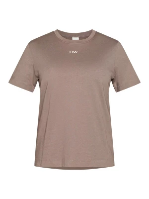 Foto van product ICANIWILL Functioneel shirt 'Everyday' taupe / wit