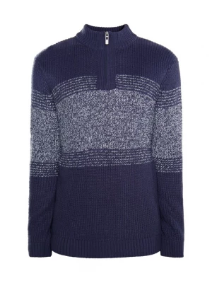 Foto van product ICEBOUND Trui 'Palpito' navy / wit