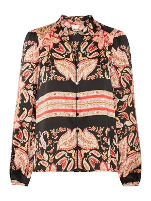 Foto van product ICHI Blouse 'Brigitte' gemengde kleuren / zwart