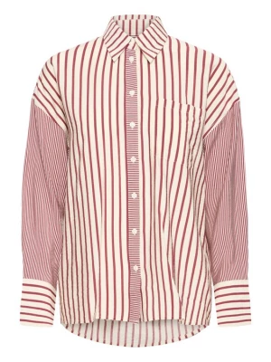 Foto van product ICHI Blouse 'IHLOURI' lichtgeel / purper