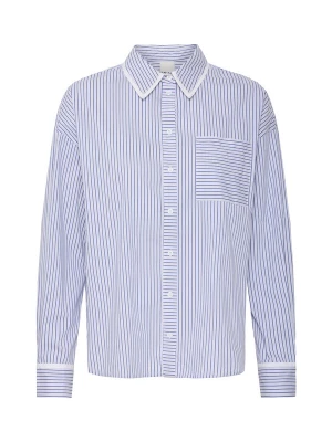 Foto van product ICHI Blouse 'IX JENNA' lichtblauw / offwhite