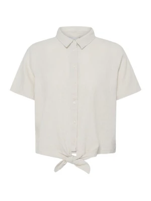 Foto van product ICHI Blouse 'LINNO' taupe