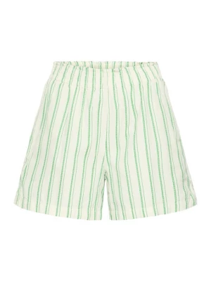 Foto van product ICHI Broek 'ICHJovil' lichtbeige / groen