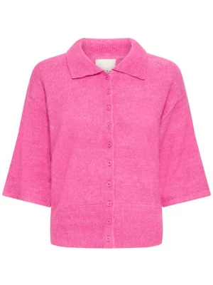Foto van product ICHI Gebreid vest 'IHKAMARA' pink