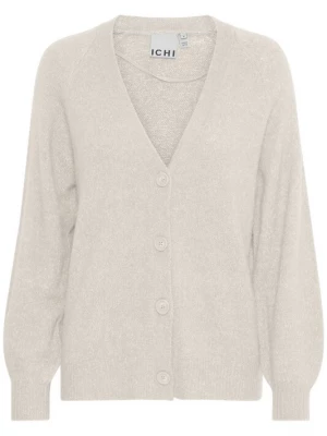 Foto van product ICHI Gebreid vest 'KAMARA' lichtbeige