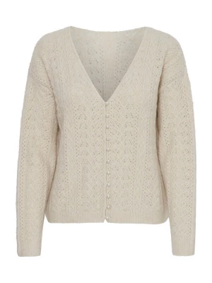 Foto van product ICHI Gebreid vest 'Liyanna' wolwit