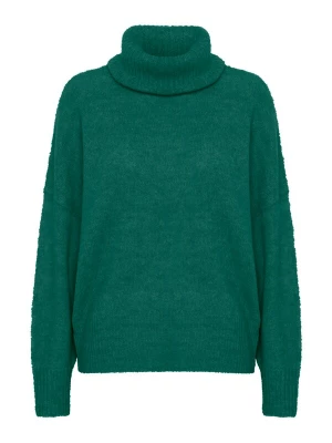 Foto van product ICHI Oversized trui 'KAMARA' turquoise