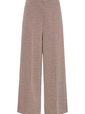 Foto van product ICHI Pantalon 'IHKATE' lichtbruin / donkerbruin