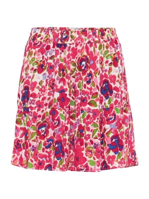 Foto van product ICHI Rok 'IHMarrakech' blauw / kiwi / pink / wit